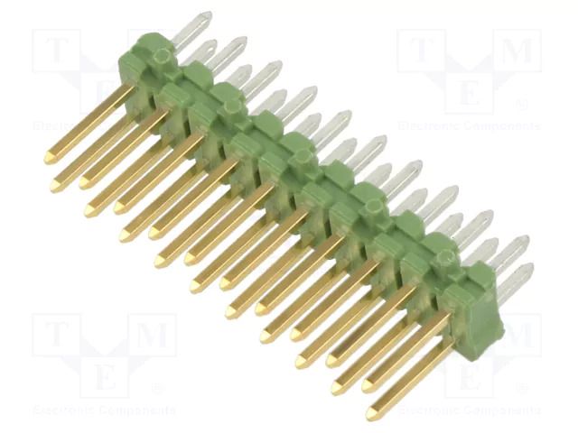 Connector: pin strips; pin header; male; PIN: 20; THT; straight TE Connectivity 1-825440-0
