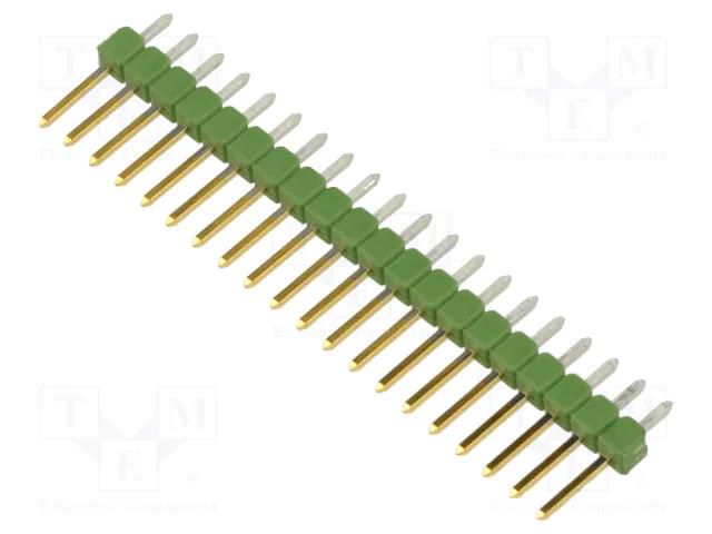 Connector: pin strips; pin header; male; PIN: 20; AMPMODU MOD II TE Connectivity 2-826629-0