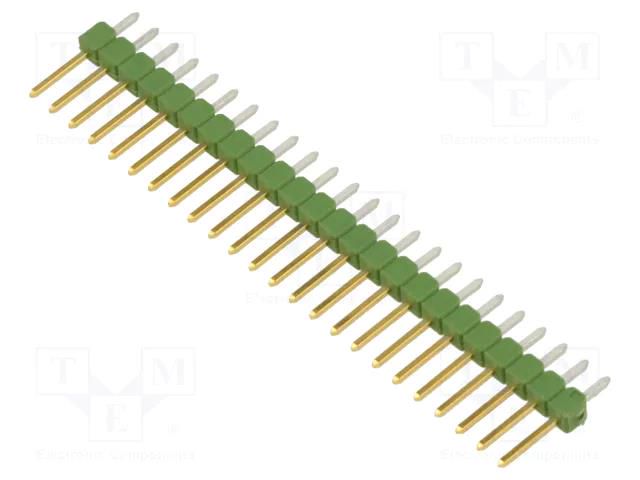 Connector: pin strips; pin header; AMPMODU MOD II; male; PIN: 24 TE Connectivity 2-826629-4