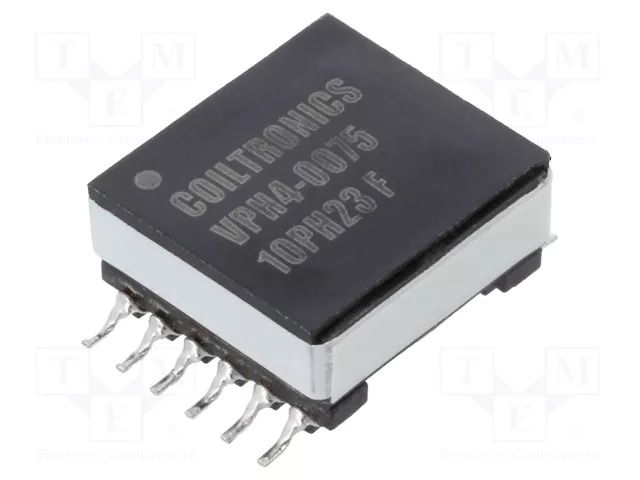 Transformer: impulse; -40÷125°C; 12.7uH; 1.41A; ±20%; 82.8mΩ EATON ELECTRONICS VPH4-0075-R