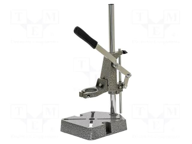Drill stand; aluminium; Working height: 240mm; D: 96mm PG PROFESSIONAL PG-50.020