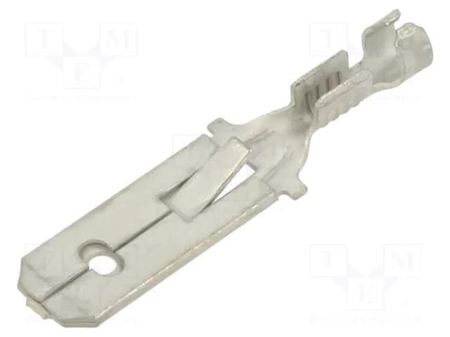 Terminal: flat; 6.3mm; 0.8mm; male; 0.5÷1mm2; crimped; for cable TE Connectivity 928934-2