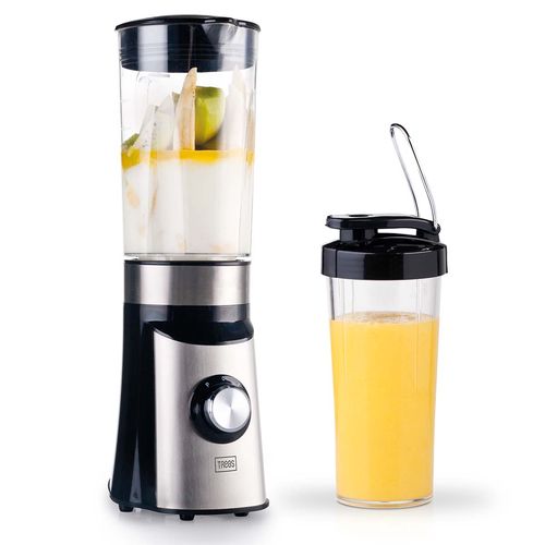 Smoothie-to-go pro drinking cup Comfortjuicer 450 ml for school, work or the gym - Black 99242 8717964992426