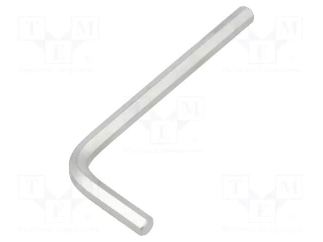 Wrench; inch,hex key; HEX 3/16"; tool steel; 77mm KING TONY KT-114506SR