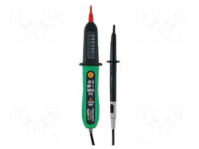 Tester: electrical; LEDs; 50/60Hz; IP54 KPS KPS-DT220