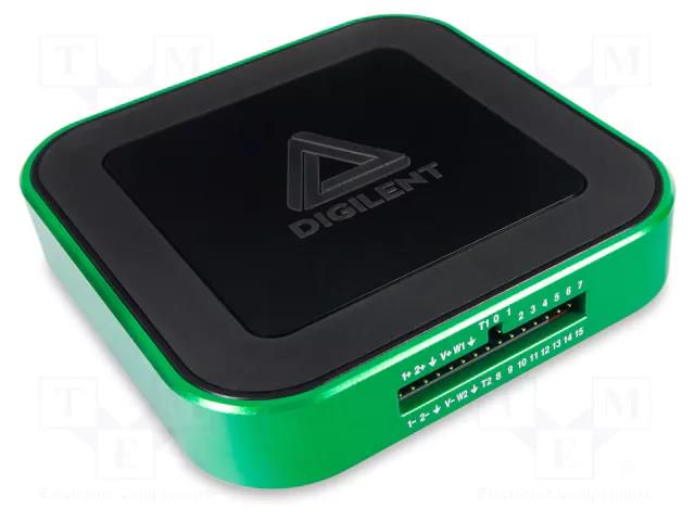 PC connected oscilloscope; 30MHz; 125Msps; Resolution: 14bit; 25V DIGILENT 410-415