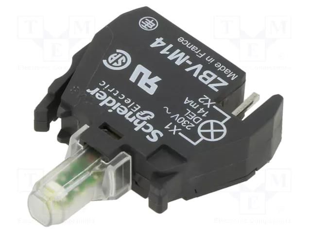Illuminating unit; 22mm; Harmony XB4; -25÷70°C; Illumin: LED SCHNEIDER ELECTRIC ZBVM14