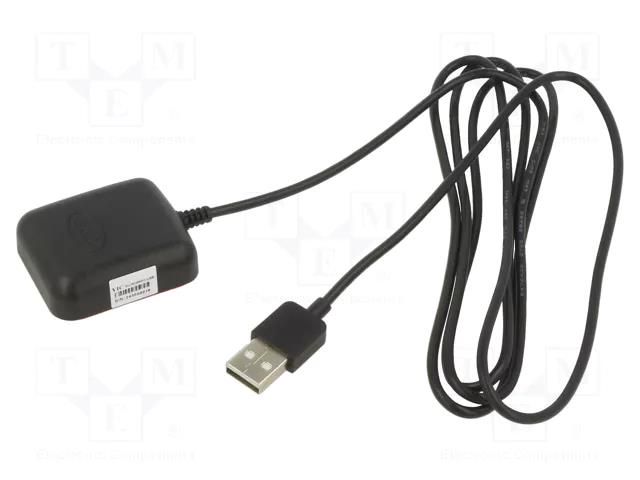 Module: GPS/BEIDOU/GALILEO/QZSS; ±2.5m; GPS; -165dBm; 4.5÷5.5VDC YIC GU-502MGG-USB