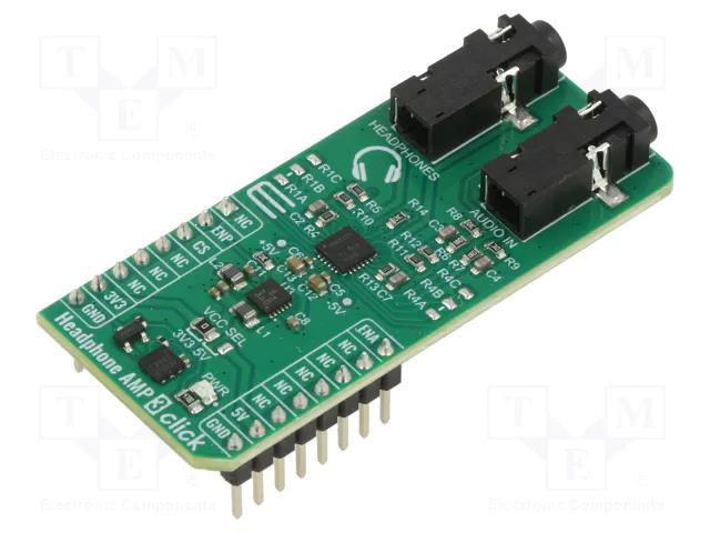 Click board; prototype board; Comp: INA1620; audio,amplifier MIKROE MIKROE-5721