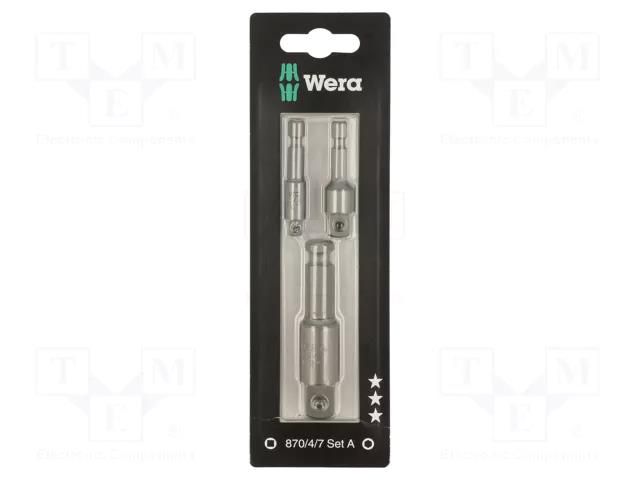 Kit: adapter; Mounting: 1/2" square,1/4" square,3/8" square WERA WERA.05073200001