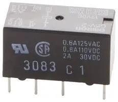 RELAY, SIGNAL, DPDT, 30VDC, 2A G5V-2  DC12