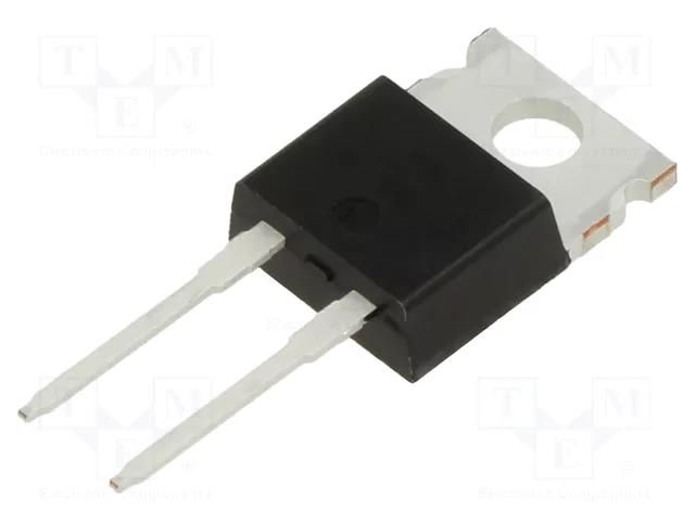 Diode: Schottky rectifying; SiC; THT; 650V; 8A; TO220-2; Ufmax: 1.5V VISHAY VS-3C08ET07T-M3