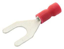 CRIMP TERMINAL, FORK, 3.2MM, RED, PK100 SVE1-3.2