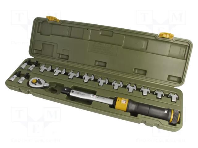 Wrench; torque; 550mm; 12÷60Nm; Mounting: 3/8"; MicroClick PROXXON PR23341