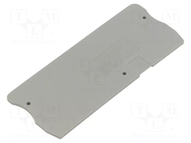 End plate; ST; grey; polyamide PHOENIX CONTACT D-ST6-TWIN