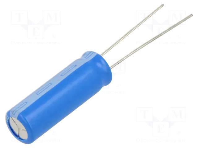 Supercapacitor; THT; 5F; 3VDC; Ø8x24mm Viking SC3V0L505MV