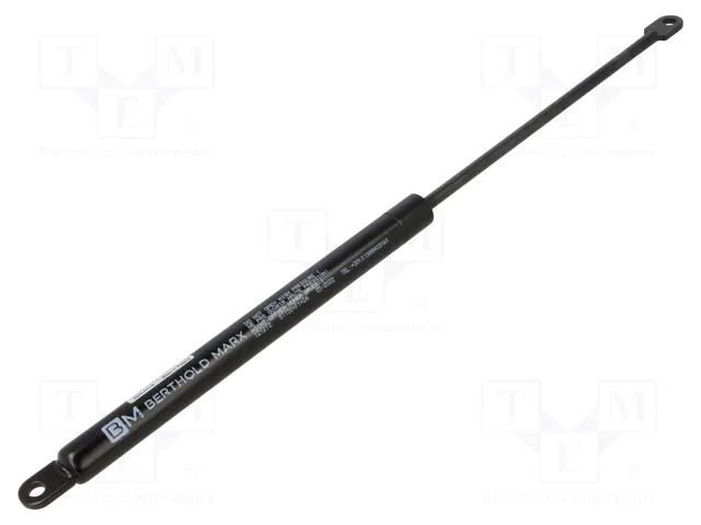 Gas spring; mounting holes; L: 365mm; Øout: 15mm; Piston diam: 6mm PNEUMAT ST-150-200N-D6