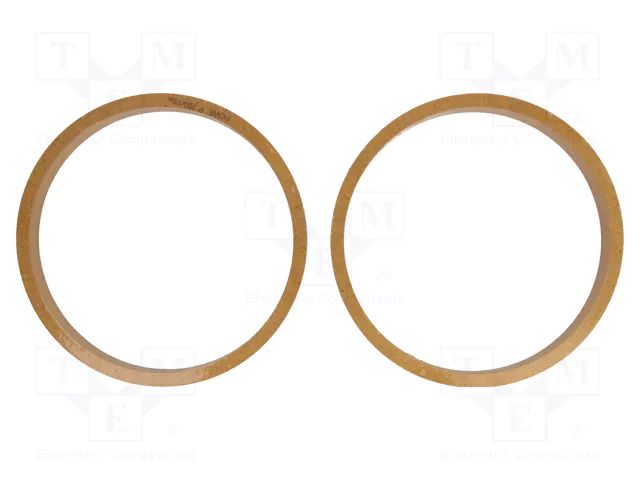 Spacer ring; MDF; 200mm; impregnated,varnished; 2pcs. 4CARMEDIA MDF-P200/18W