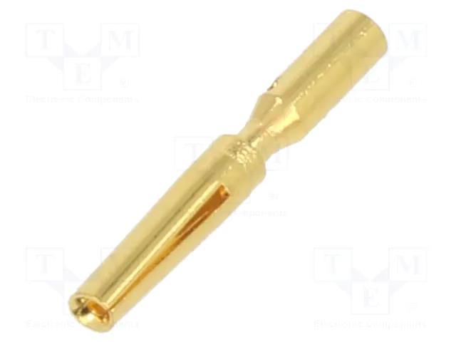 Contact; female; 1mm; Motiongrade; gold-plated; 0.37÷0.75mm2; 10A AMPHENOL SC000044