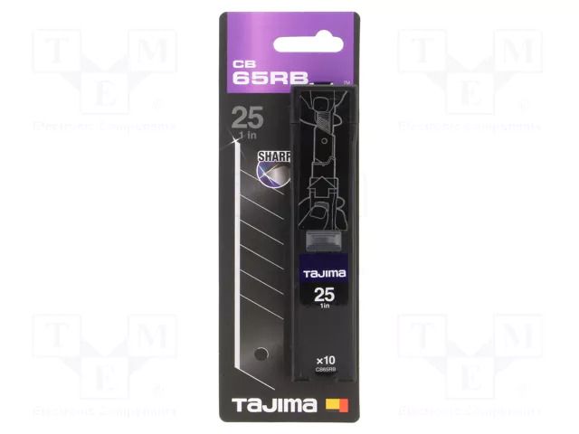 Blade; 25mm; 10pcs. TAJIMA TJ-CB65RBC/K1
