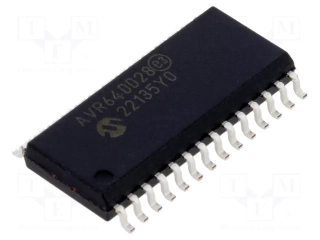 IC: AVR microcontroller; SO28; 1.8÷5.5VDC; Cmp: 1; AVR64; AVR-DD MICROCHIP TECHNOLOGY AVR64DD28-I/SO