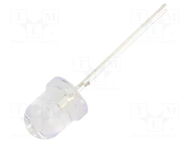 LED; yellow; 8mm; 18000÷22000mcd; 30°; Front: convex; 2.1÷2.6VDC OPTOSUPPLY OS5YKP8131A