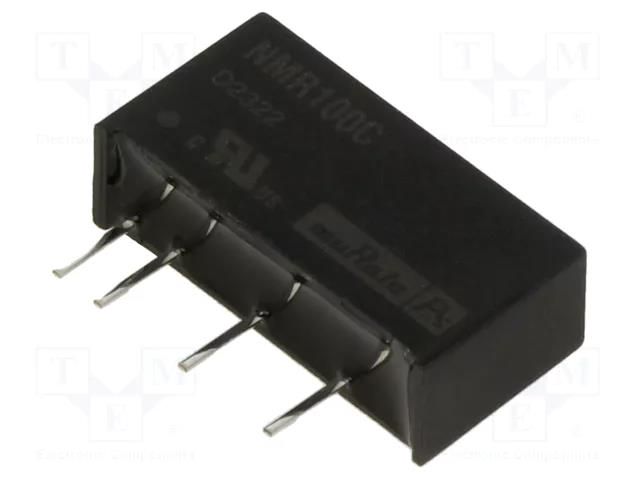 Converter: DC/DC; 1W; Uin: 4.5÷5.5VDC; Uout: 5VDC; Iout: 200mA; SIP Murata Power Solutions NMR100C