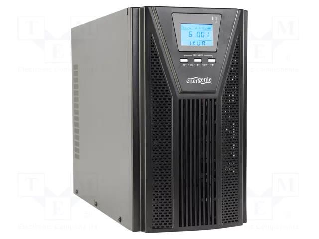 Power supply: UPS; 2.7kW; 3kVA; Uin: 220V; 191x419x335mm; 9Ah; 3h GEMBIRD EG-UPSO-3000