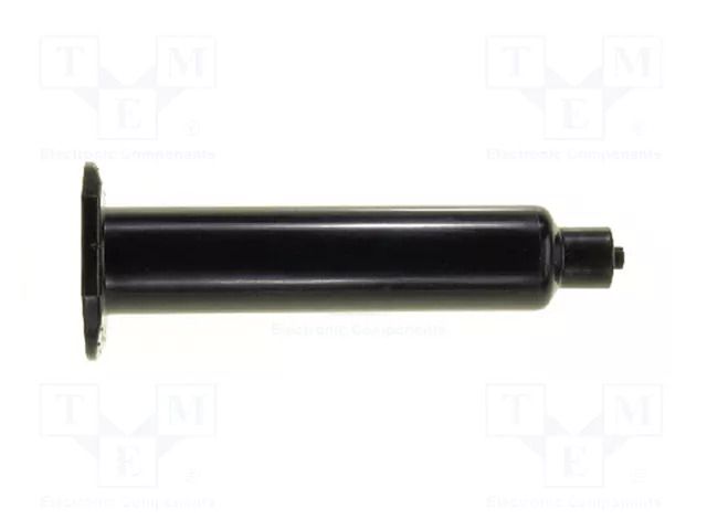 Syringe body; 3ml; black; Luer Lock; for dispensers; UV block METCAL 903-B