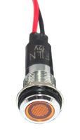 LED YEL 12MM NUT 12VAC/DC STK ┬ú 99AC2297 FL1M-12FW-1-Y12V