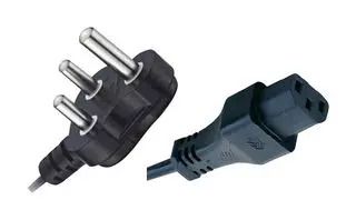 POWER CORD, IS1293 PLUG-60320 C13, 8.2FT 455-000