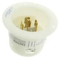 CONNECTOR, POWER ENTRY, PLUG, 20A HBL2515