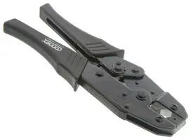 CRIMP TOOL W/DIE SET, RATCHET, COAXIAL CABLE 47-10230