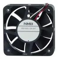 DC AXIAL FAN, SLEEVE, 14.8CFM, 0.14A,12V 05015SS-12R-WA-D0