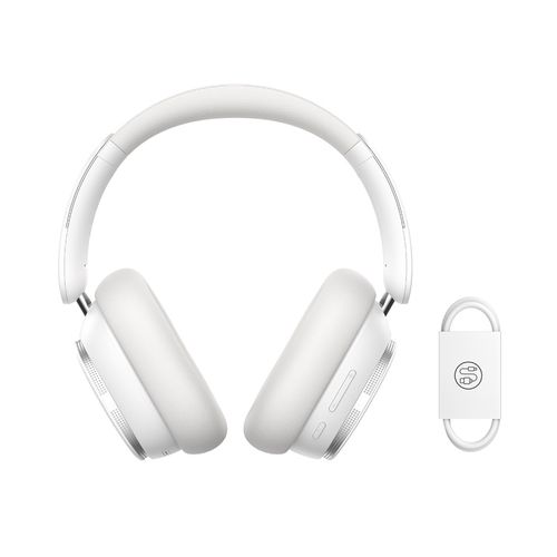 Juhtmevabad Bluetooth 5.3 Over-Ear mürasummutavad kõrvaklapid Bowie H1 Pro, valge A00050601213-00 6932172648527