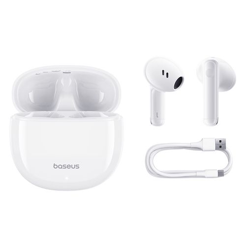 True Wireless Bluetooth 5.3 kõrvaklapid Bowie E13 laadimisümbrisega, valge A00059701217-Z1 6932172636685