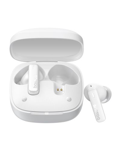 Tõelised juhtmevabad Bluetooth 5.3 kõrvaklapid Bowie E19 koos laadimiskohvriga, valge A00069600223-00 6932172655976