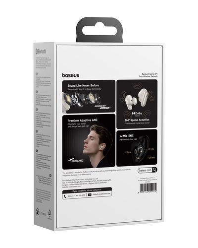 Беспроводные наушники с шумоподавлением Bluetooth 6.1 Inspire XP1, белый A0010903 6953156299924