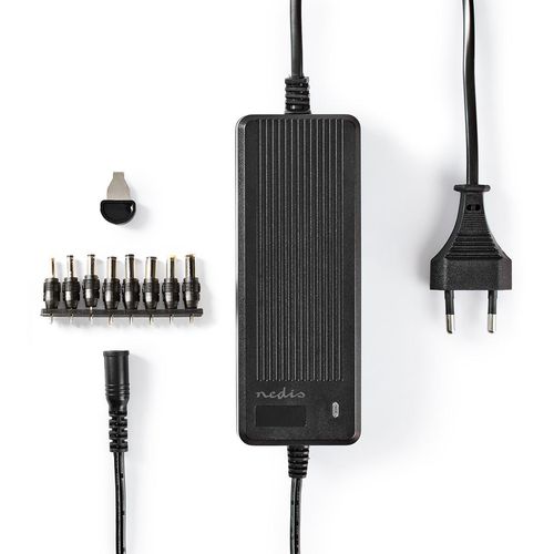 Universal AC Power Adapter | 60 W | 6 - 16 V DC | 1.10 m | 5.0 - 5.2 A | 8 plug(s) | Black ACPA116 5412810327966