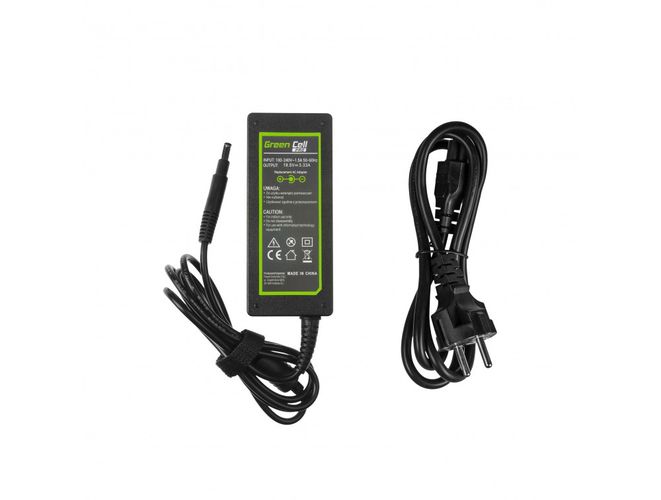 Toiteplokk 65W 19,5V 3,33A, 4,8x1,7mm, HP, Green Cell PRO AD42P 5903317225676