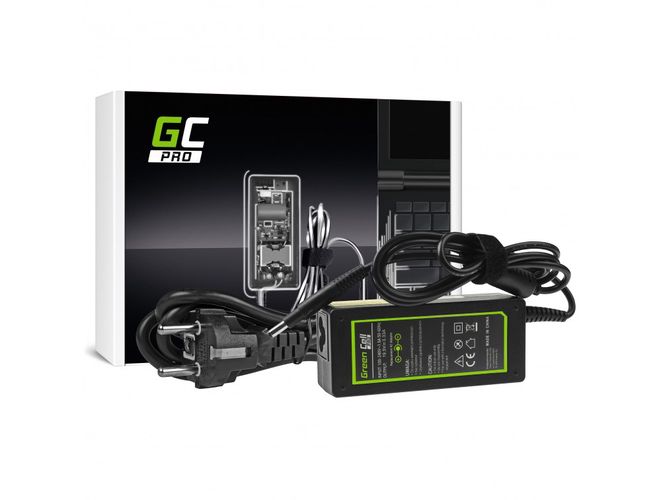 Toiteplokk 65W 19,5V 3,33A, 4,8x1,7mm, HP, Green Cell PRO AD42P 5903317225676