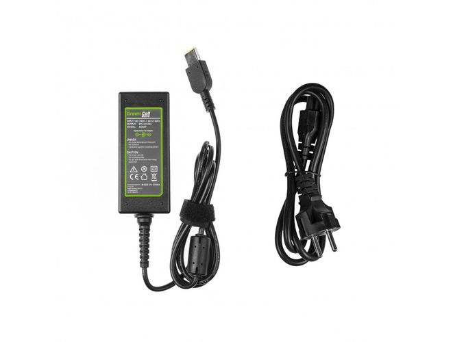 Toiteplokk 45W 20V 2,25A, kandiline (Lenovo Slim Tip), LENOVO, Green Cell PRO AD64P 5903317225690