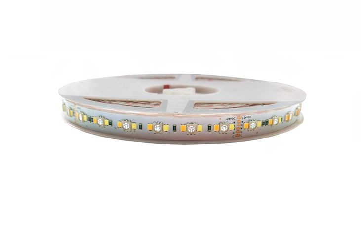 LED strip 24V 24W/m non waterproof IP20, RGB + WW +W, CCT, Samsung SMD, AKTO AFLP-60CU24024-RGBTW