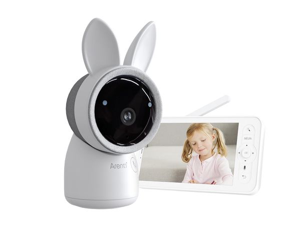 Baby monitor with LCD screenm 3MP, 2K UHD, PTZ 355°, Arenti AINANNY