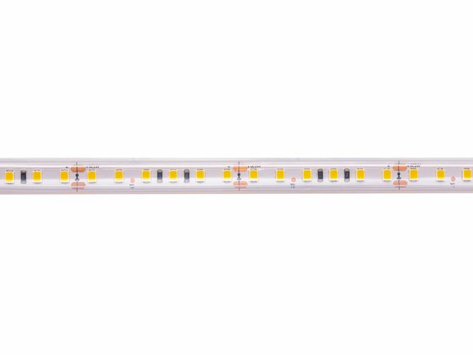 LED лента 24V 9.6W / m водонепроницаемая IP67, Т-образная, нейтральный белый 4000K 100lm / W PLUS AKTO AFL-120U9624MHT-NW