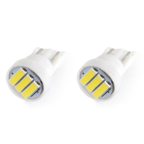 LED pirn T10 W5W 3xSMD 7020 12V 2 tk komplekt AMiO AMIO-T10-LED-3x 5903293010969