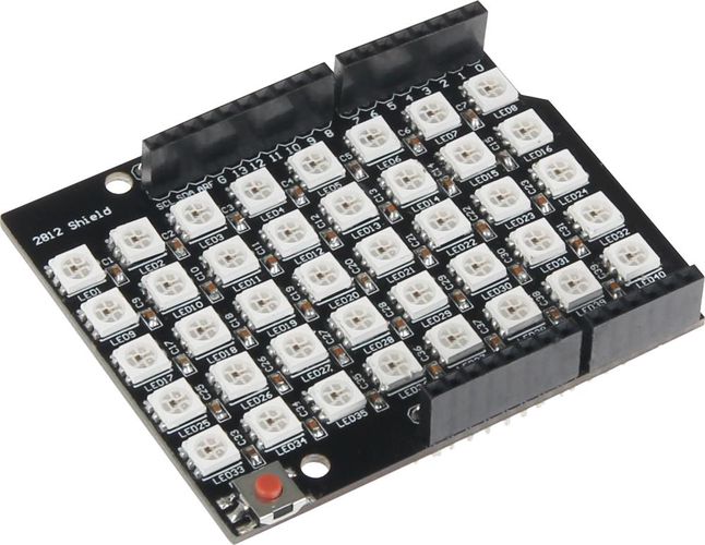 Joy-iT RGB shield - expansion board including 40 LEDs ARD-RGBShield 4250236813165