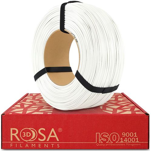 Filament ASA valge 1.75mm 1kg täitepakend Rosa3D ASA-WHITE-175-1R-ROS 5907753136084