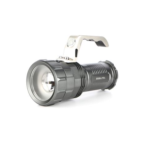 LED taskulamp 10W, CREE, 3 x 18650 (2200mAh) laetav, ASALITE ASA30041 5999886547998