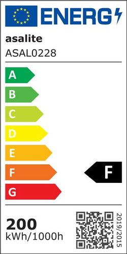 Светильник Highbay 200W, 230Vac, 4500K, 20 000lm, IP65, черный ASAL0228 5999565664794